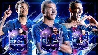 EQUIPO FULL PSG !!! NEYMAR !!! MBAPPE !!! DI MARIA !!! || FIFA 18 MOBILE