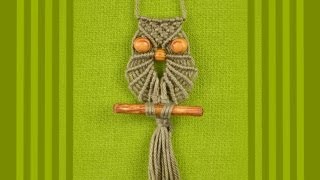 Macrame Owl / Makramee Eule / Búho / Макраме сова