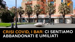 Crisi covid, i bar: ci sentiamo abbandonati e umiliati