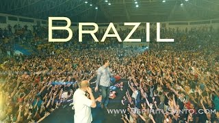 Fire of Holy Spirit falling upon youth in BRAZIL!!
