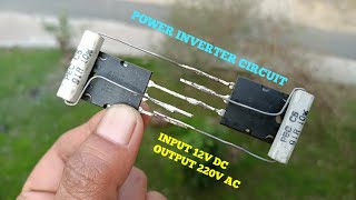 DIY POWER INVERTER USING 2SC5200 TRANSISTORS & 91 OHM 5W RESISTORS