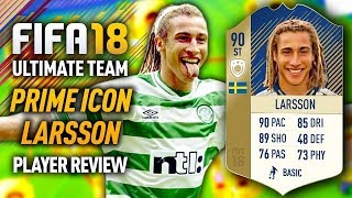 ЛУЧШАЯ ЛЕГЕНДА ФРВ В ФИФА 18? | ICONS FIFA  18 | LARSSON 90