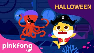Tiburón Bebé Truco o Trato | Canciones de Halloween | @Baby Shark en Español