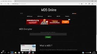 How To Encrypt Data And Decrypt Data Through MD5