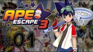Ape Escape 3 - Part 01 - The Monkeys Are Married