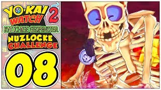 YO-KAI WATCH 2: KNOCHIGE GESPENSTER NUZLOCKE Part 8: MUTPROBE bei GIERRIPPE