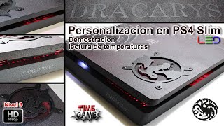 Personalizar nuestra PS4 Slim con iluminacion LED