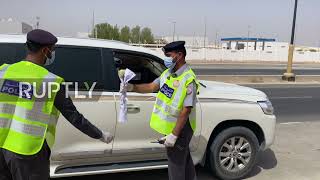 Flowers instead of fines - Abu Dhabi police experiment with new scheme to encourage safer driving