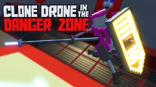 CLONE DRONE IN THE DANGER ZONE : La spear, une arme qui pique