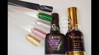 ✨Жидкая фольга VenaLisa - аналог Luxio✨ Canni 3D кошачий глаз✨Сильный магнит✨