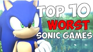 Top 10 Worst Sonic Games! - Diamond Bolt