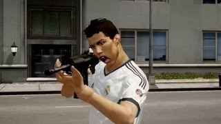 Kickin it with Cristiano Ronaldo: GTA IV CR7 mod