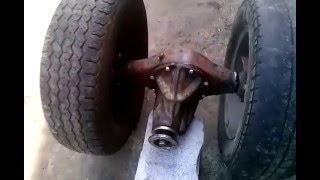 Задний мост ВАЗ 2101 укороченный для мотоблока