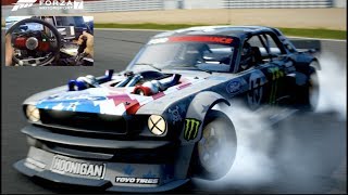 "HARD" 1400hp Hoonicorn RIVALS Drift Challenge - Forza 7 w/Fanatec Rig | SLAPTrain