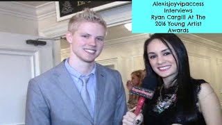 WITs Academy's Ryan Cargill Interview With Alexisjoyvipaccess - Young Artist Awards