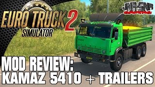 Euro Truck Simulator 2 Kamaz 5410 + Trailers | ETS 2 MODS