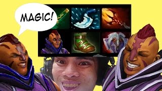 MAGIC Anti-Mage! - How PEENOISE Play DOTA II - PART 22  - ft. GLOCO and Friends
