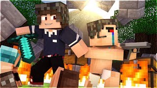 НУБ И ПРО ПОПАЛИ НА ВОЙНУ В МАЙНКРАФТ НАСТОЯЩАЯ ВОЙНА С ОРУЖИЕМ MINECRAFT BLOCKY MODS PUBG МУЛЬТИК