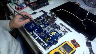 Ремонт E-machine E630 Compal NDWG0 LA-5991P замена Юга не старта