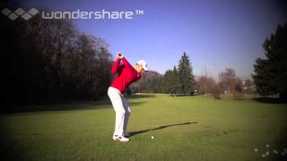 GOLF- 9 iron golf swing