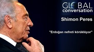 Peres: "Erdoğan nefreti körüklüyor"