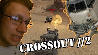 CROSSOUT //2. Летсплей. Постройка тачки. Лаги. Поражения.