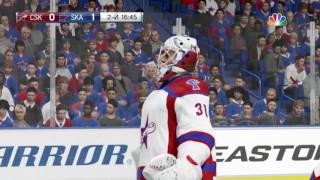 KHL NHL 17 Цска Против Ска