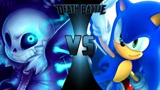 Sans vs Sonic part 1