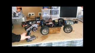 Losi Ten-T 1:10 RC mit elektro starter und der Spektrum Dx3S TOP TEIL !!!!