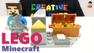 Lego Minecraft Dig Treasure Chest $2 Toys