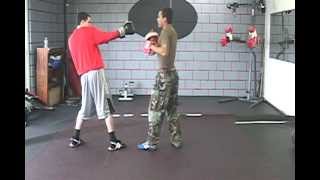 Boxing Training 101 For Southpaws, Basic Combination 1 of 2 - Right Jab, Left Cross & Right Hook