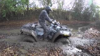 Rando quad hytrack/sym/can am/gros bourbier Go pro hero 4