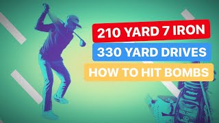 HOW TO HIT DRIVES OVER 300 YARDS GOLF SWING OR BODY TRAINING