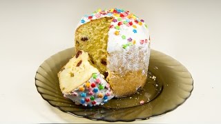 Пасхальный Кулич с Изюмом и Вишней