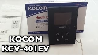 KOCOM KCV-401EV. Цветной домофон на 2 камеры. (067)140-53-35 probezpeka.com.ua
