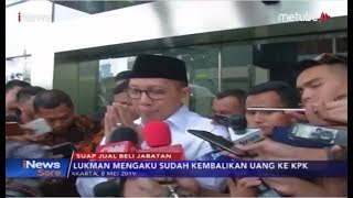 Menag Lukman Hakim Disebut dalam Sidang Kasus Jual Beli Jabatan - iNews Sore 30/05