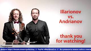Illarionov vs. Andrianov – guitar & cello – live online concert (pt. 2)