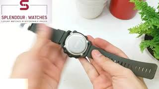 Skmei Sports Watch - SW1213 Army Green