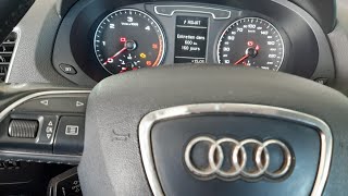Échéance entretien pour audi Q3/ how to reset service maintenance كيفية إزالة رسالة تغيير الزيت