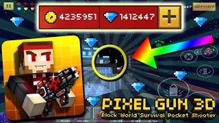 GLITCHES IN PIXEL GUN 3D! (FREE GEMS) [11.1.1] | ZinicHD