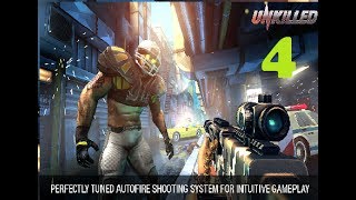 Прохождение UNKILLED - 4 уровень (ЗОНА 1)! HD
