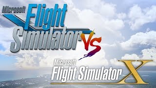 New Flight Simulator 2020 Trailer vs FSX (2006)Trailer