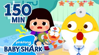 ????I've Got a Boo-Boo on my Belly! | +Compilation | Baby Shark Hospital Play 