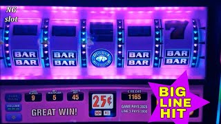 ??DOUBLE DIAMOND Slot Machine BIG WIN | 25c Denomination High Limit Slot