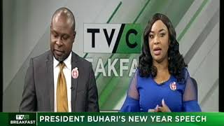 TVC Breakfast January 1st 2018 | President Buhari's New Year Speech