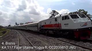 10 Jenis Kereta Api Penumpang Jarak Jauh di Indonesia