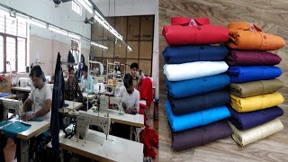 फ़ैक्टरी से शर्ट ख़रीदे | CHEAPEST SHIRT WHOLESALE BIGGEST SHIRT FACTORY IN DELHI KIDS/MENS CLOTHES