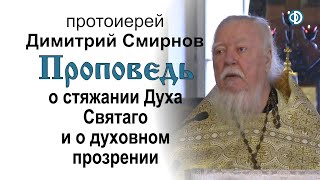 Проповедь о стяжании Духа Святаго и духовном прозрении (2020.01.26)