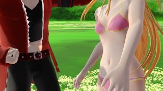 [MMD] Belly kneed & punched