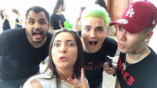 DANI RUSSO E KEVINHO NA CASA DO FELIPE NETO